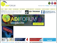 Tablet Screenshot of adiforum.co.uk